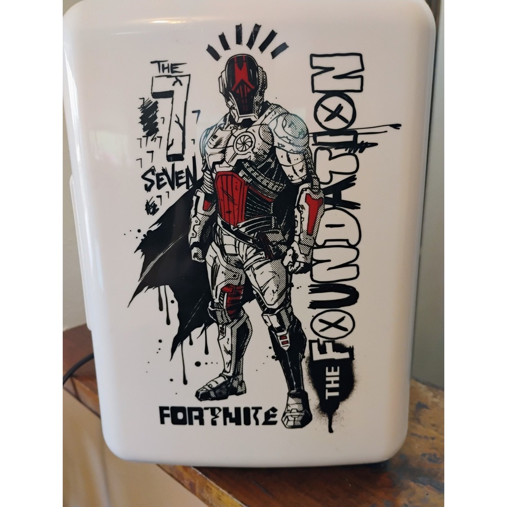 Fortnite 6 Can Mini Fridge  White The Foundation 2023 Tested Working Clean The 7